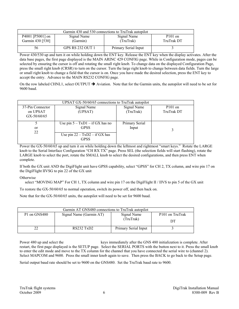 TruTrak Digitrak Install and User Guide User Manual | Page 8 / 20