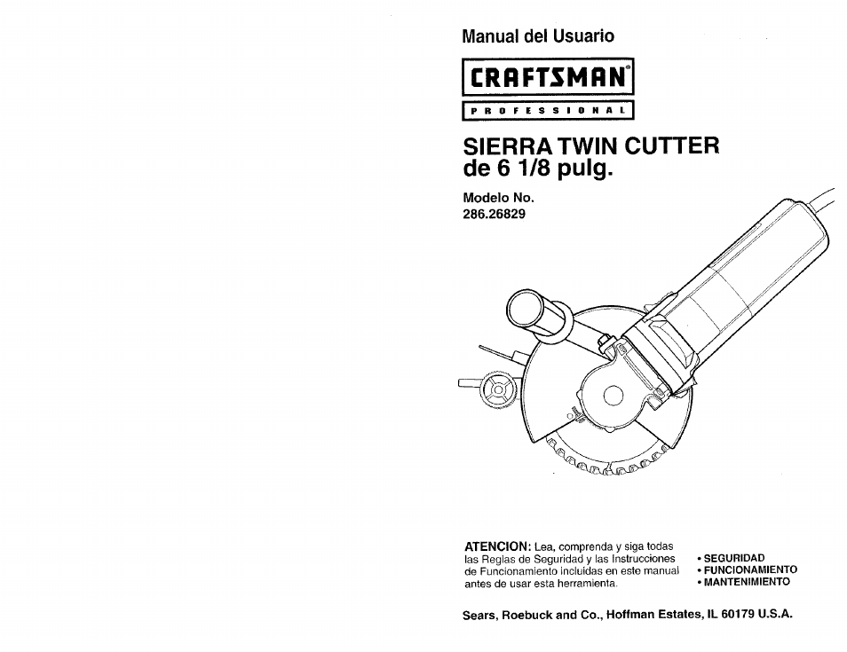 Opeft/n-ion coni, Danger, Warntng | Caution | Craftsman 286.26829 User Manual | Page 13 / 46