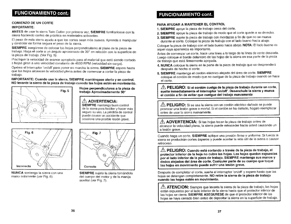 Maintenance, General, Lubrication | A warning, Warning | Craftsman 286.26829 User Manual | Page 19 / 46