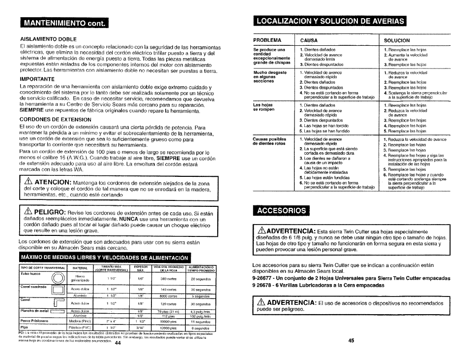 Craftsman 286.26829 User Manual | Page 23 / 46
