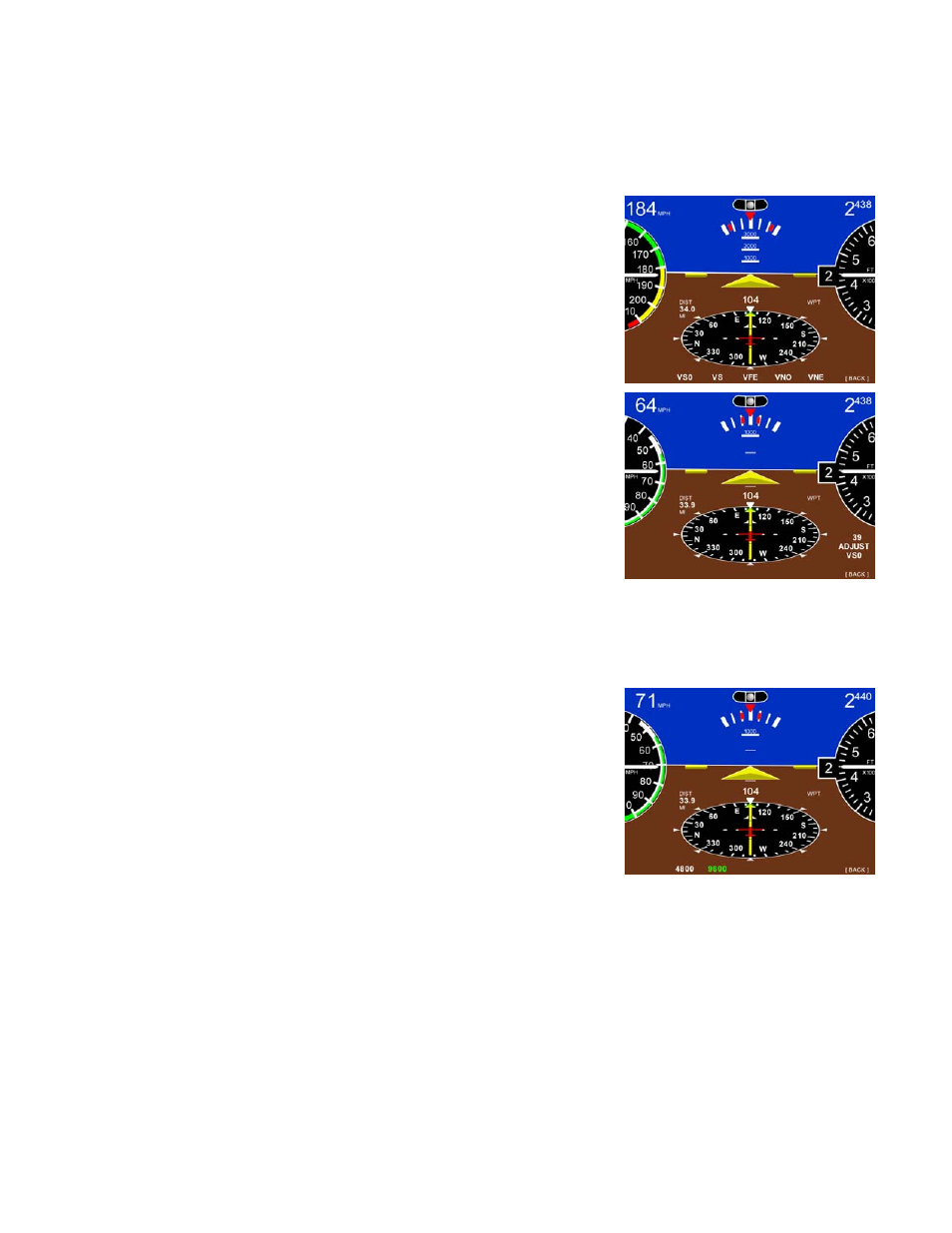 Speeds (airspeed limitation arcs), Set for aircraft before first flight! vso, Bottom of the white arc | Vs bottom of the green arc, Top of the white arc, Top of the green arc, Red line, top of yellow arc, Serial | TruTrak EFIS AP (8300-057C) User Manual | Page 12 / 36