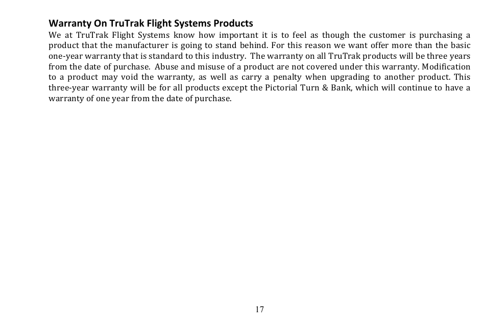 TruTrak Gemini ADI User Manual | Page 17 / 20