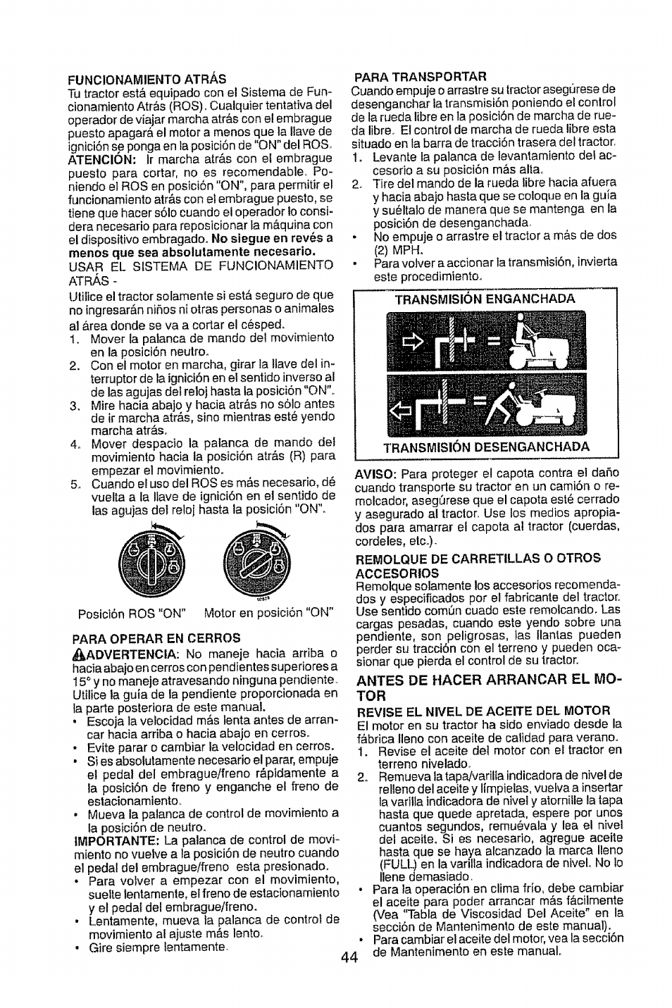 Craftsman 917.28914 User Manual | Page 44 / 64