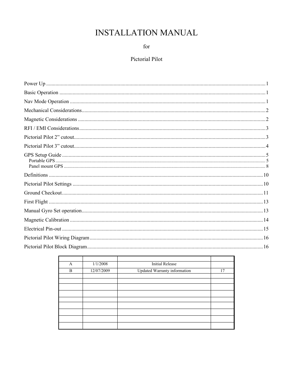 TruTrak Pictorial Pilot User Manual | Page 2 / 20