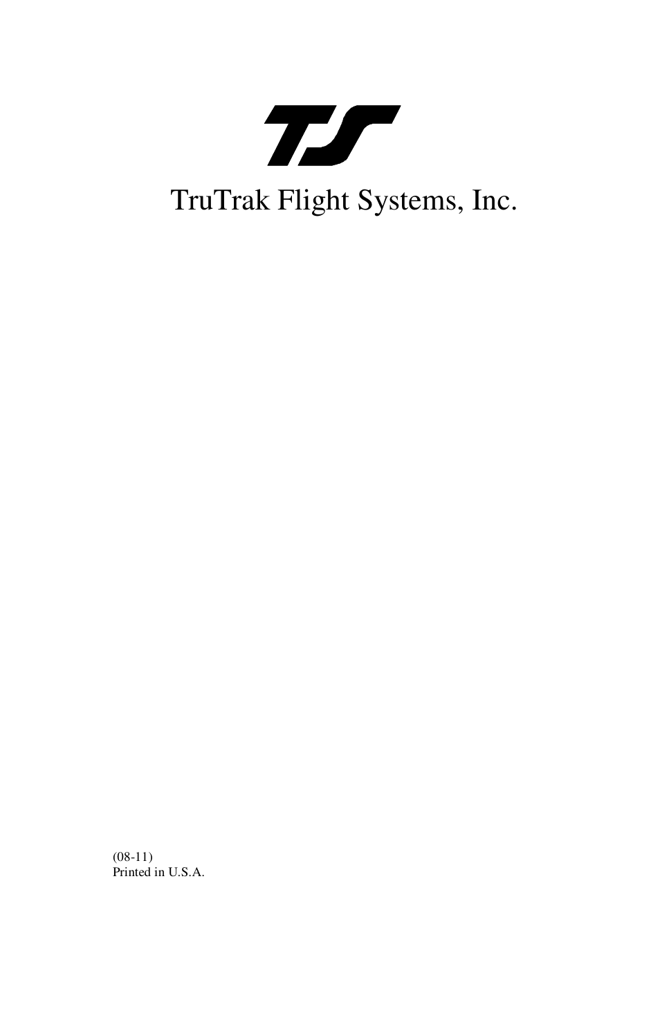 Trutrak flight systems, inc | TruTrak Sorcerer User Manual | Page 20 / 20