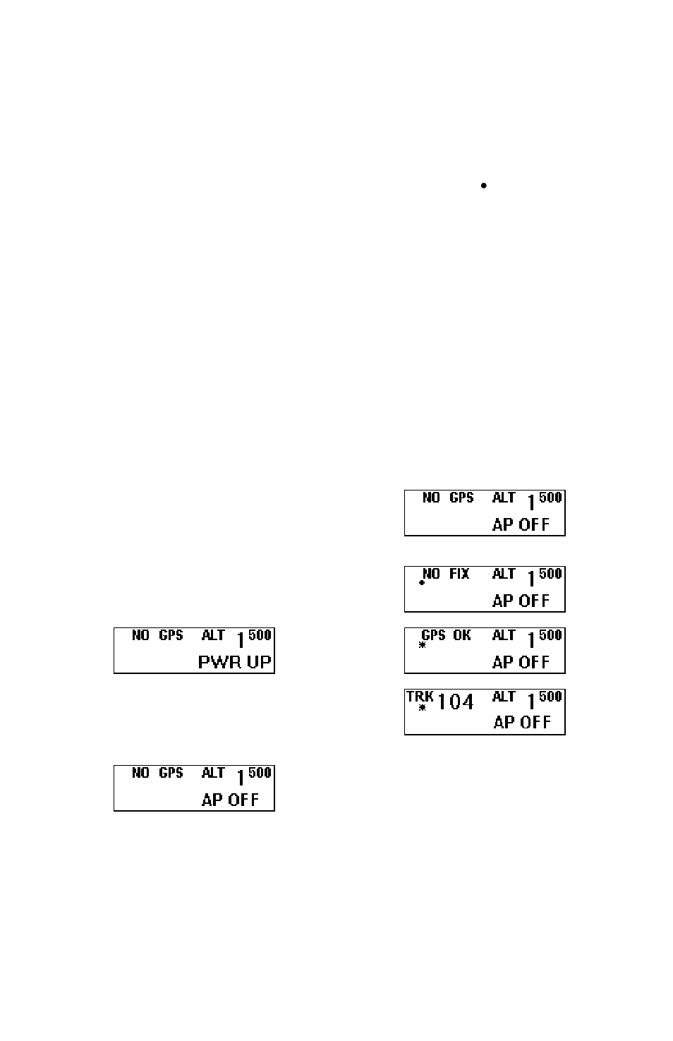 Additional operating instructions, Initializing the autopilot, Gps acquisition | Altitude select with ap off | TruTrak Sorcerer – Outdated User Manual | Page 12 / 20