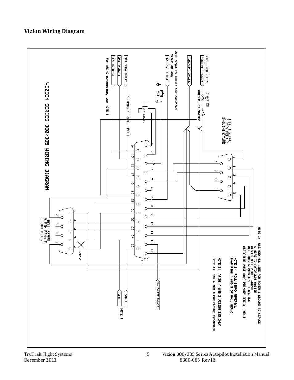 TruTrak Vizion 380-385 Install manual User Manual | Page 7 / 20