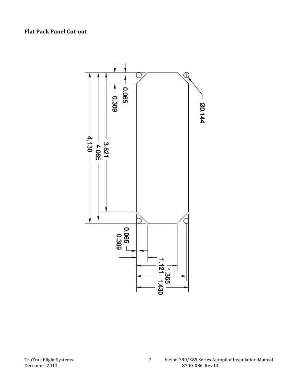 TruTrak Vizion 380-385 Install manual User Manual | Page 9 / 20