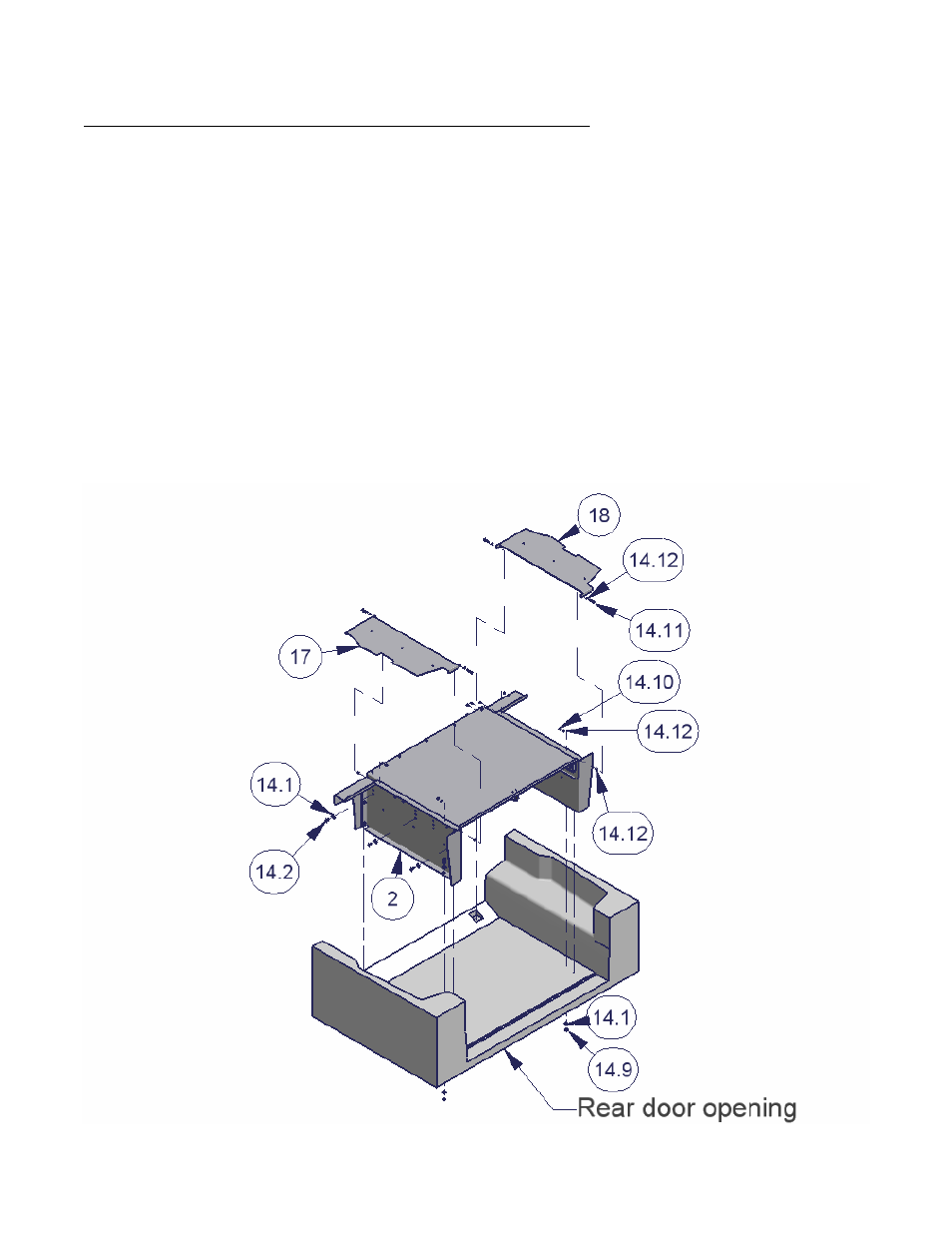 Important, Figure 1 (view from rear door) | Tuffy Security 145 User Manual | Page 3 / 4