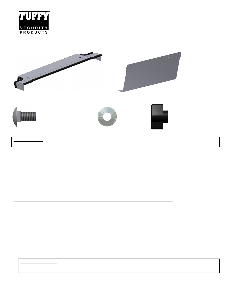 Tuffy Security 296 User Manual | 3 pages