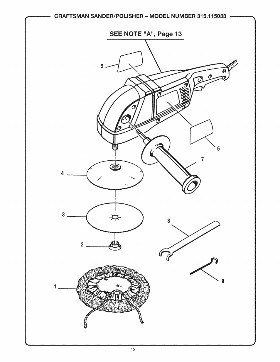 Craftsman 315.115033 User Manual | Page 12 / 14
