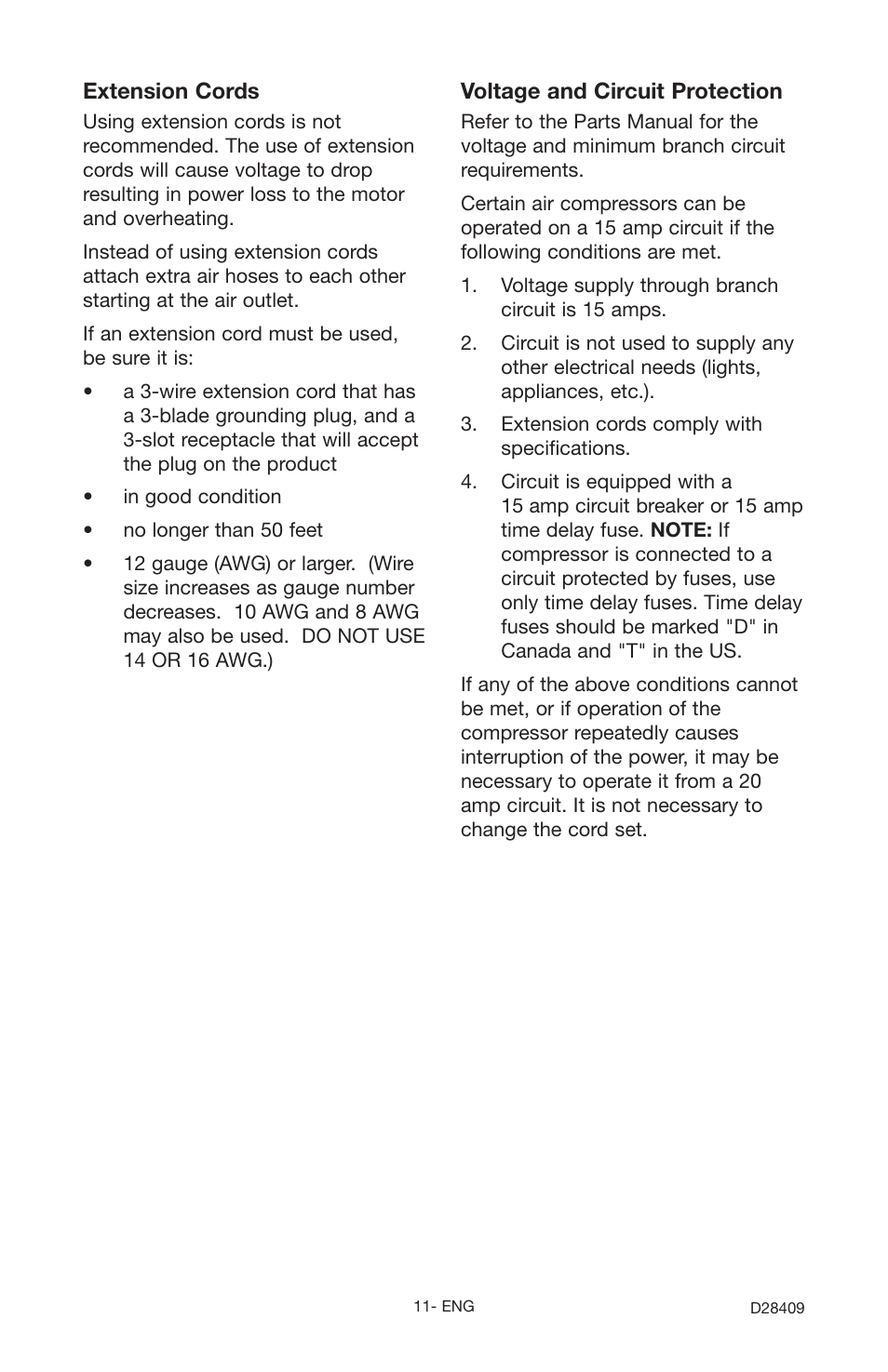 Craftsman 919.167362 User Manual | Page 11 / 48