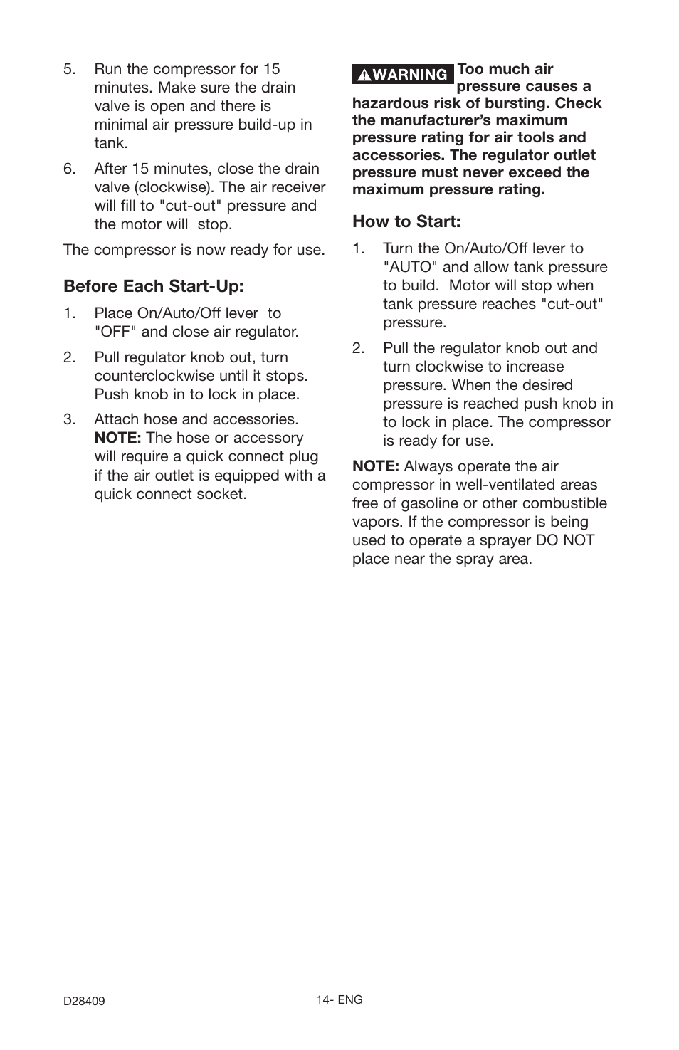 Craftsman 919.167362 User Manual | Page 14 / 48