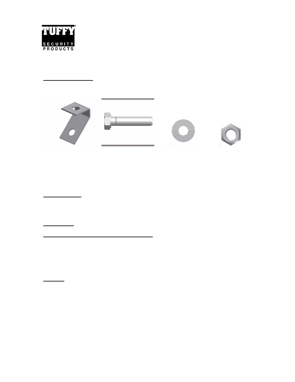 Tuffy Security 027 User Manual | 2 pages