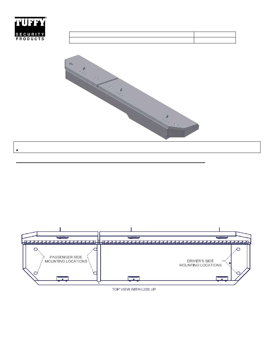 Tuffy Security 309 User Manual | 2 pages