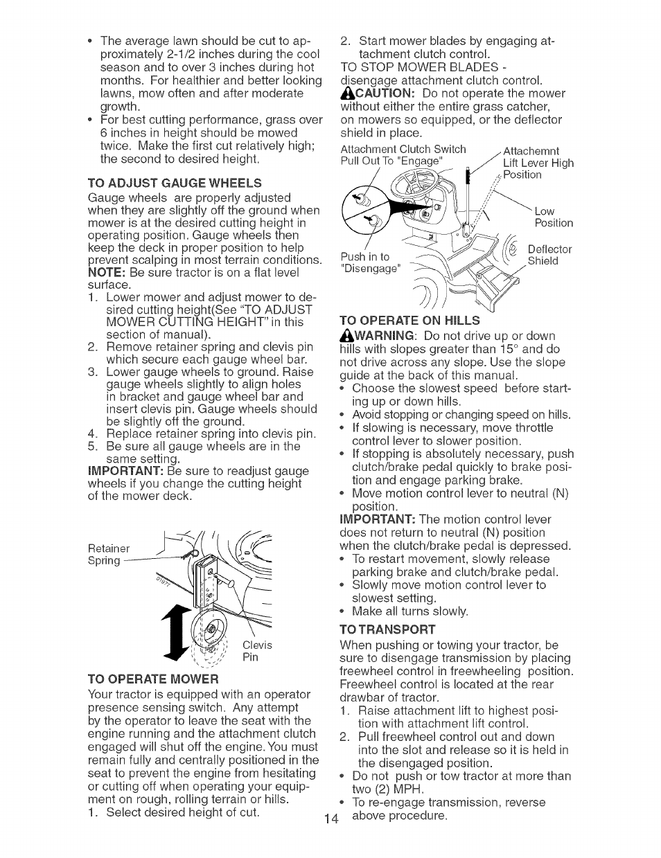 Craftsman 917.274040 User Manual | Page 14 / 56