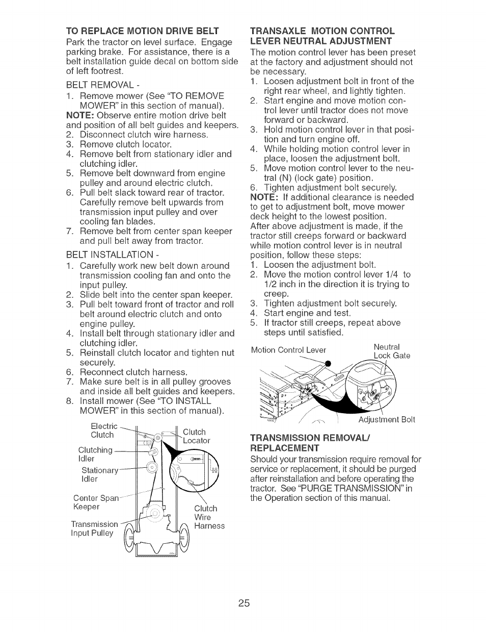 Craftsman 917.274040 User Manual | Page 25 / 56