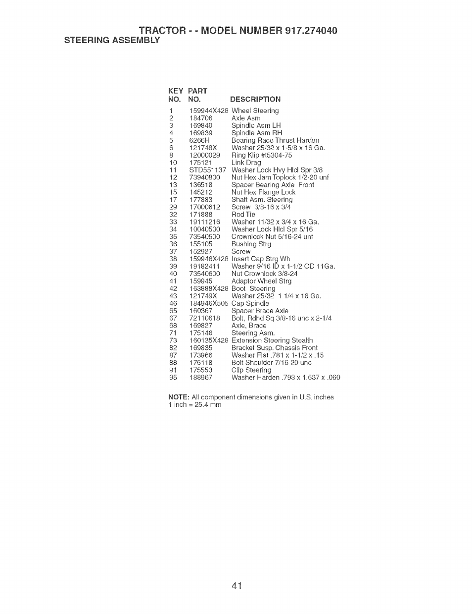 Craftsman 917.274040 User Manual | Page 41 / 56