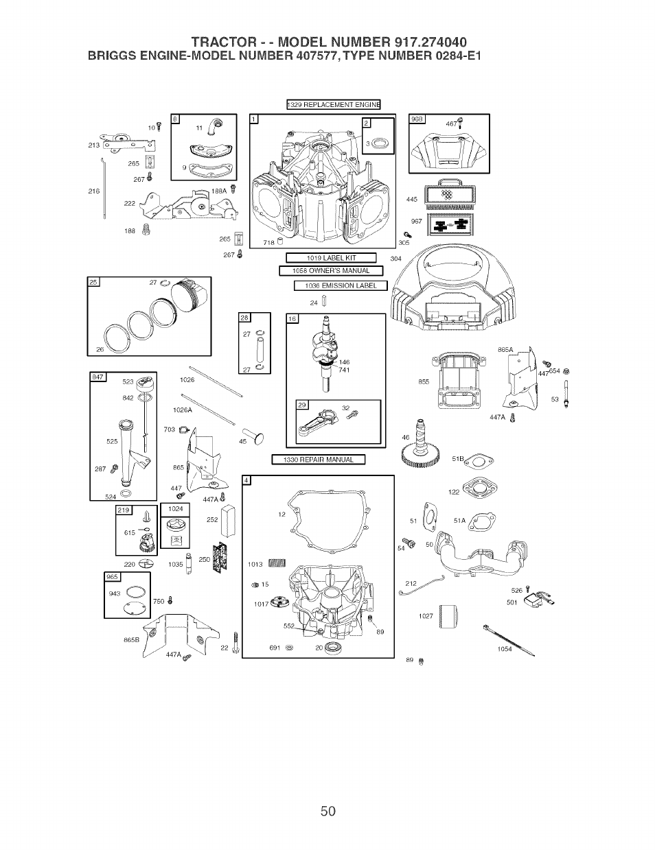 Craftsman 917.274040 User Manual | Page 50 / 56