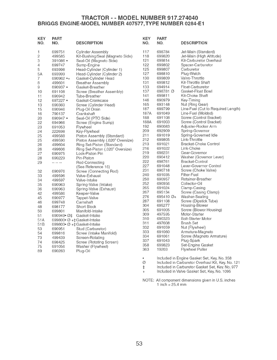 Craftsman 917.274040 User Manual | Page 53 / 56