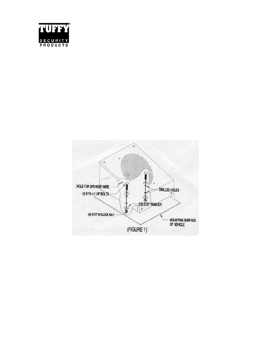 Tuffy Security 019 User Manual | 2 pages