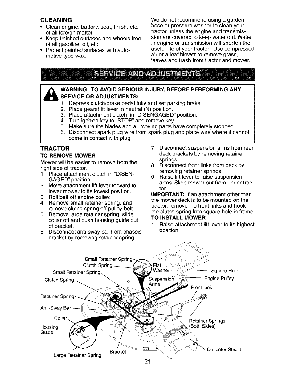 Craftsman 917.273392 User Manual | Page 21 / 56