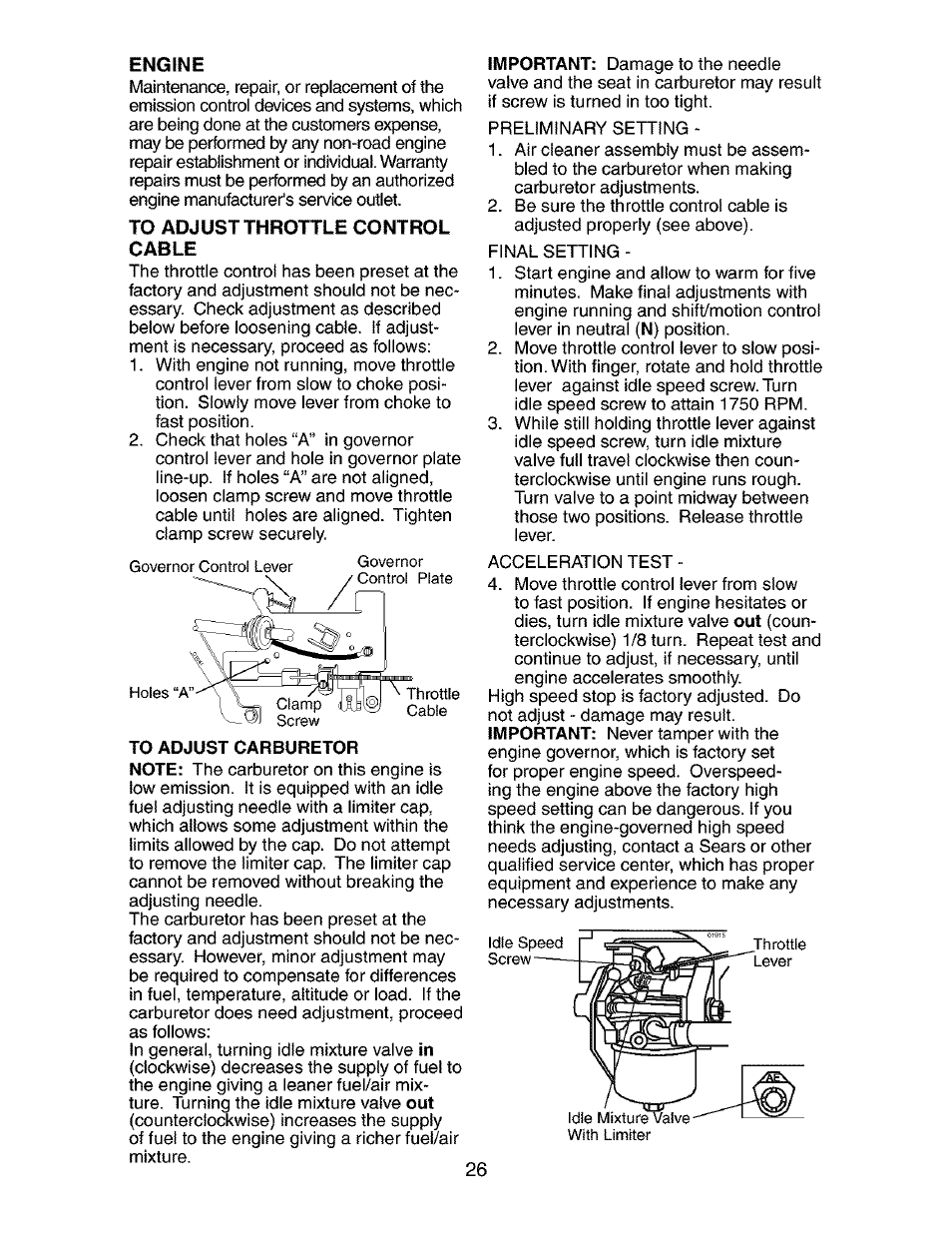 Craftsman 917.273392 User Manual | Page 26 / 56