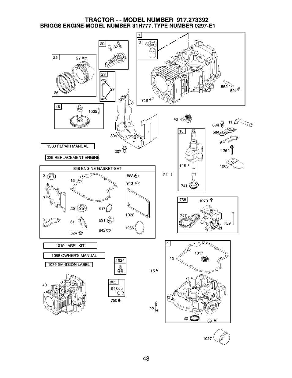 Craftsman 917.273392 User Manual | Page 48 / 56