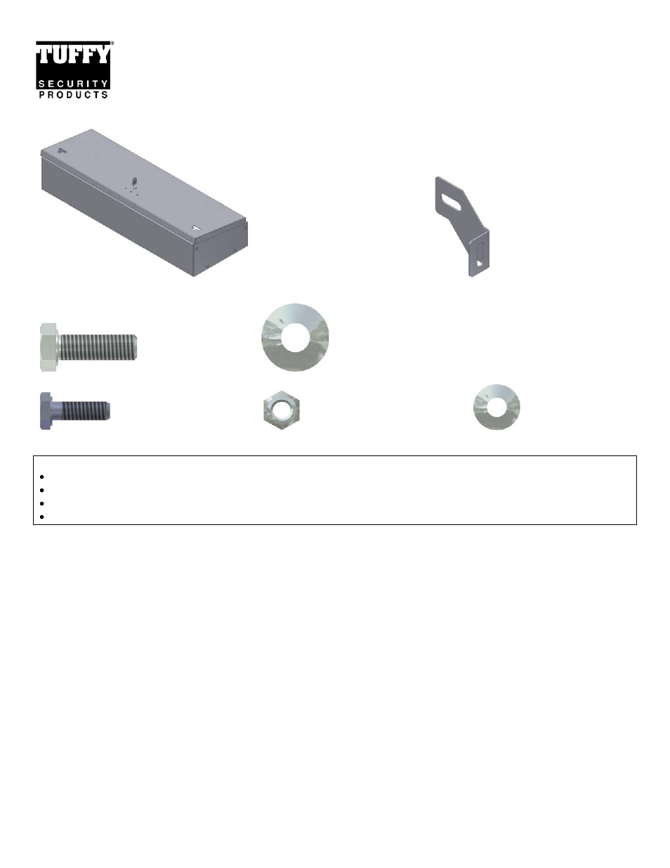 Tuffy Security 285 User Manual | 2 pages