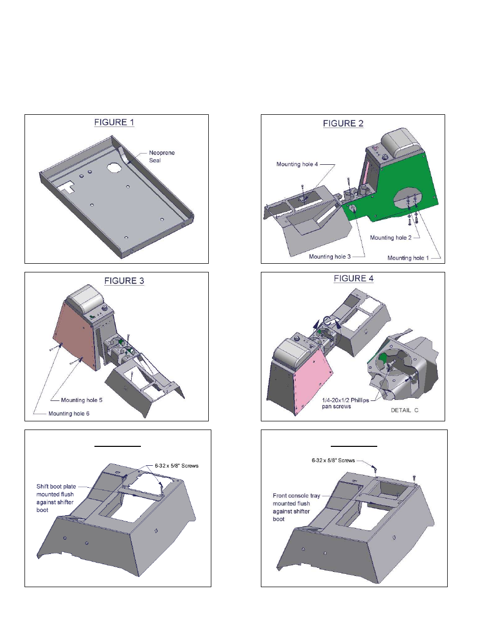 Attention, Figure 5, Figure 6 | Tuffy Security 040 User Manual | Page 3 / 4