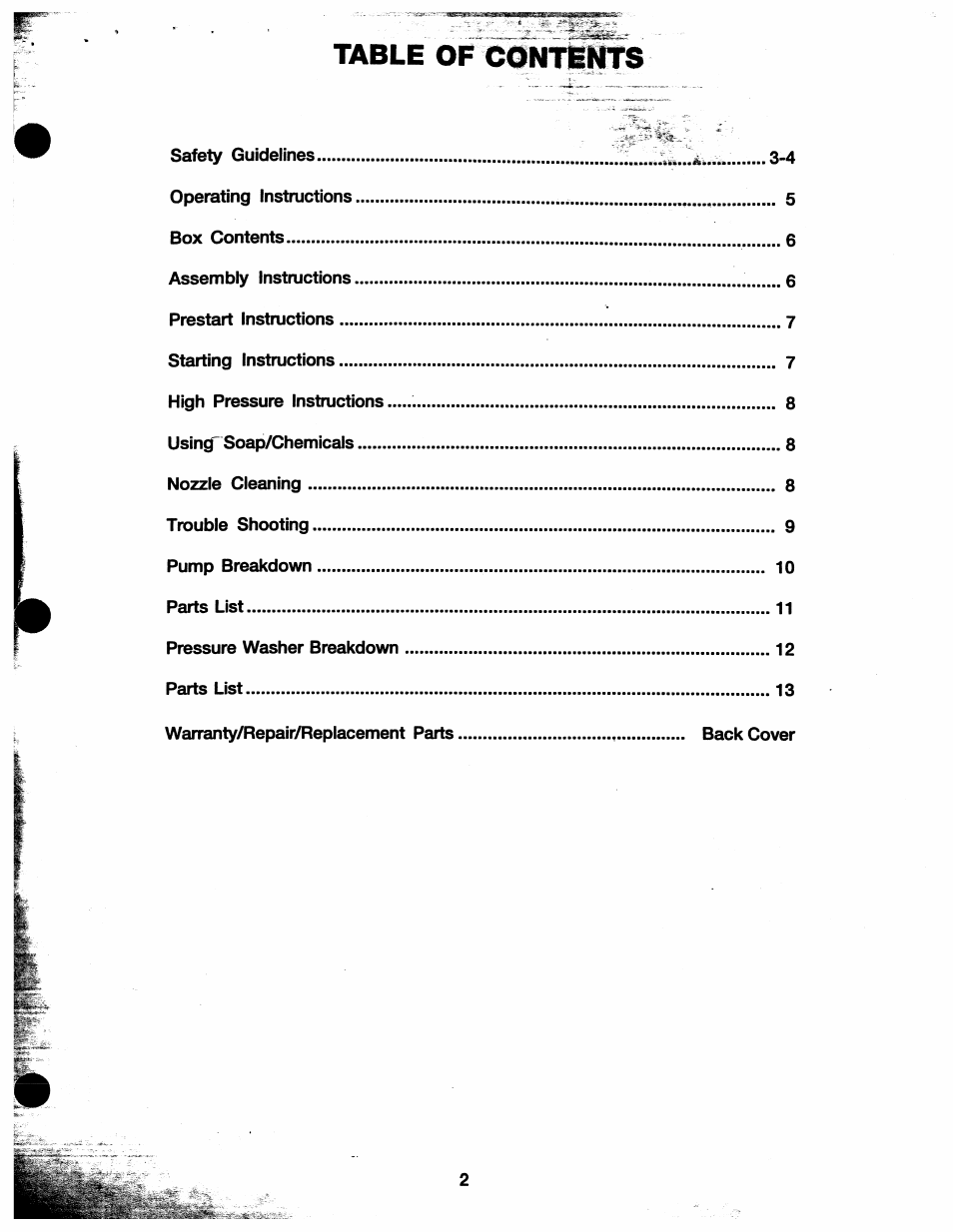 Craftsman 919.762000 User Manual | Page 2 / 14