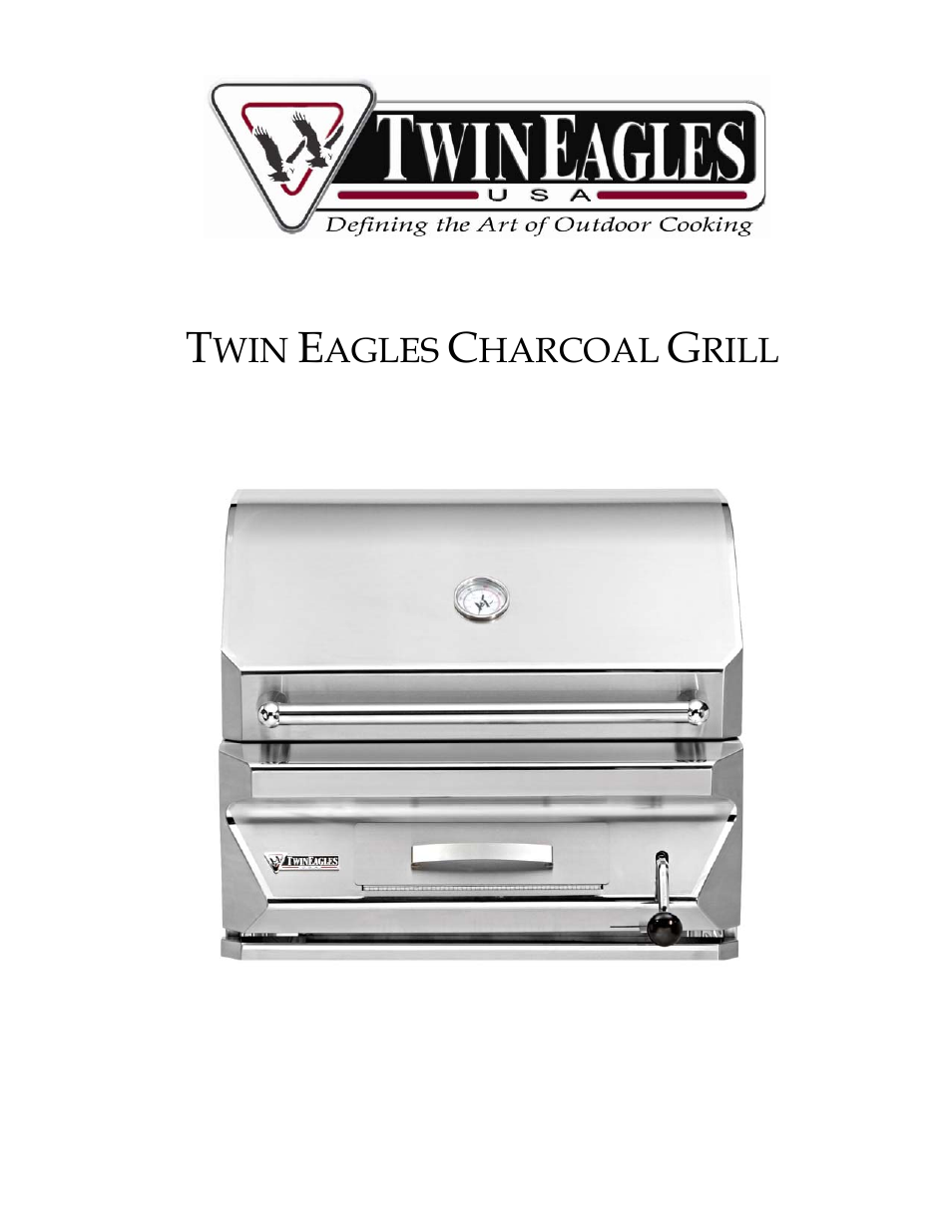 Twin Eagles TECG30-B User Manual | 13 pages