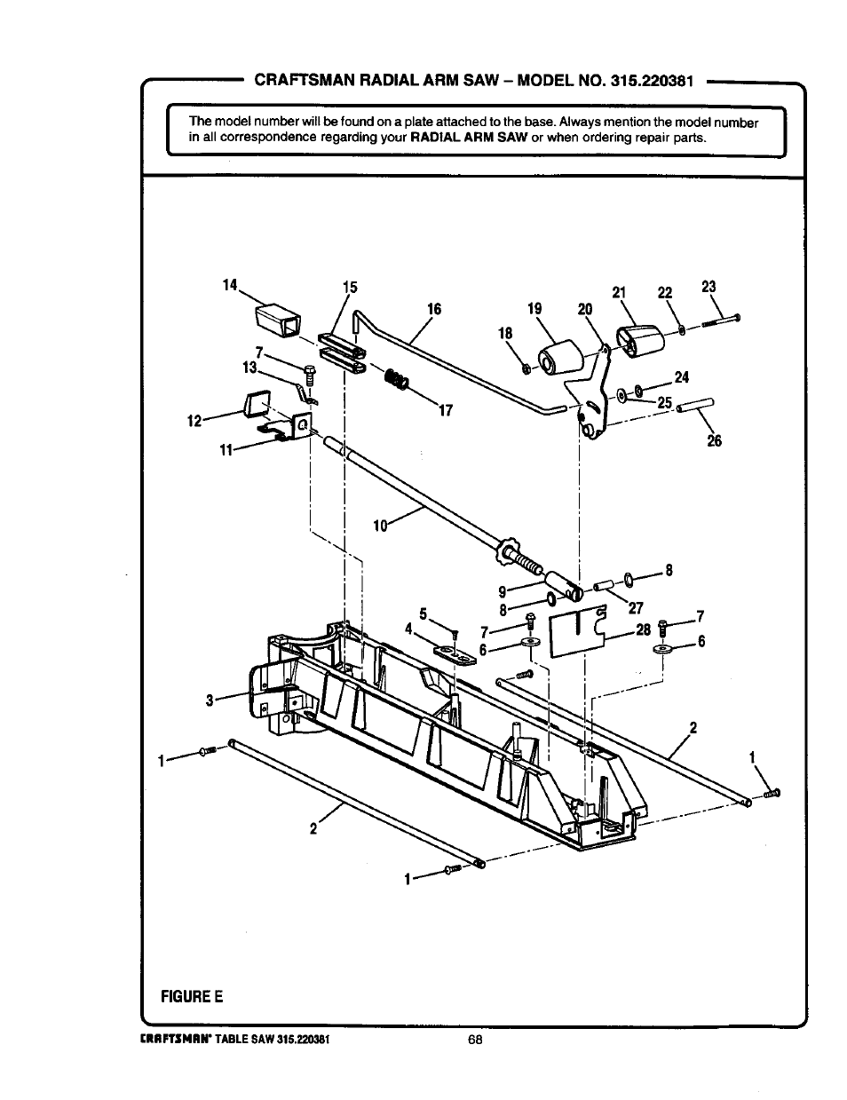 Craftsman 315.220381 User Manual | Page 68 / 82