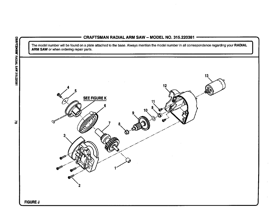 Craftsman 315.220381 User Manual | Page 78 / 82