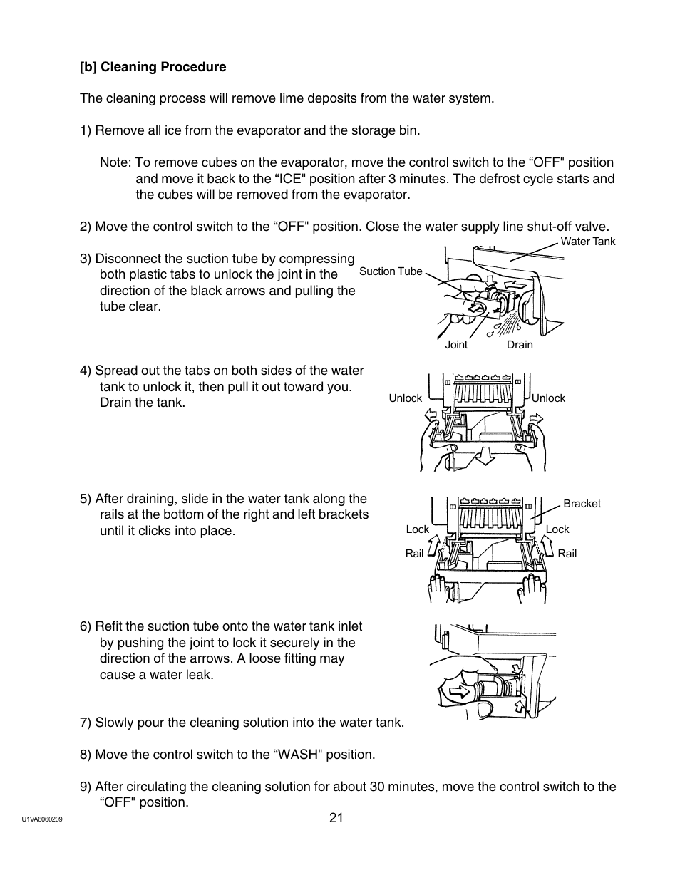 B] cleaning procedure | Twin Eagles AM-50BAE-AD User Manual | Page 21 / 51