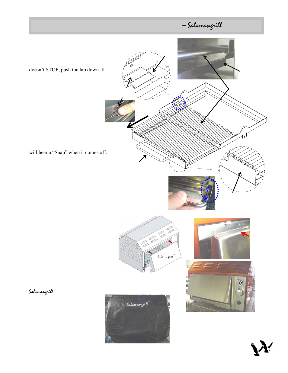 Salamangrill, Basic assembly instructions | Twin Eagles TESG-24N User Manual | Page 7 / 15