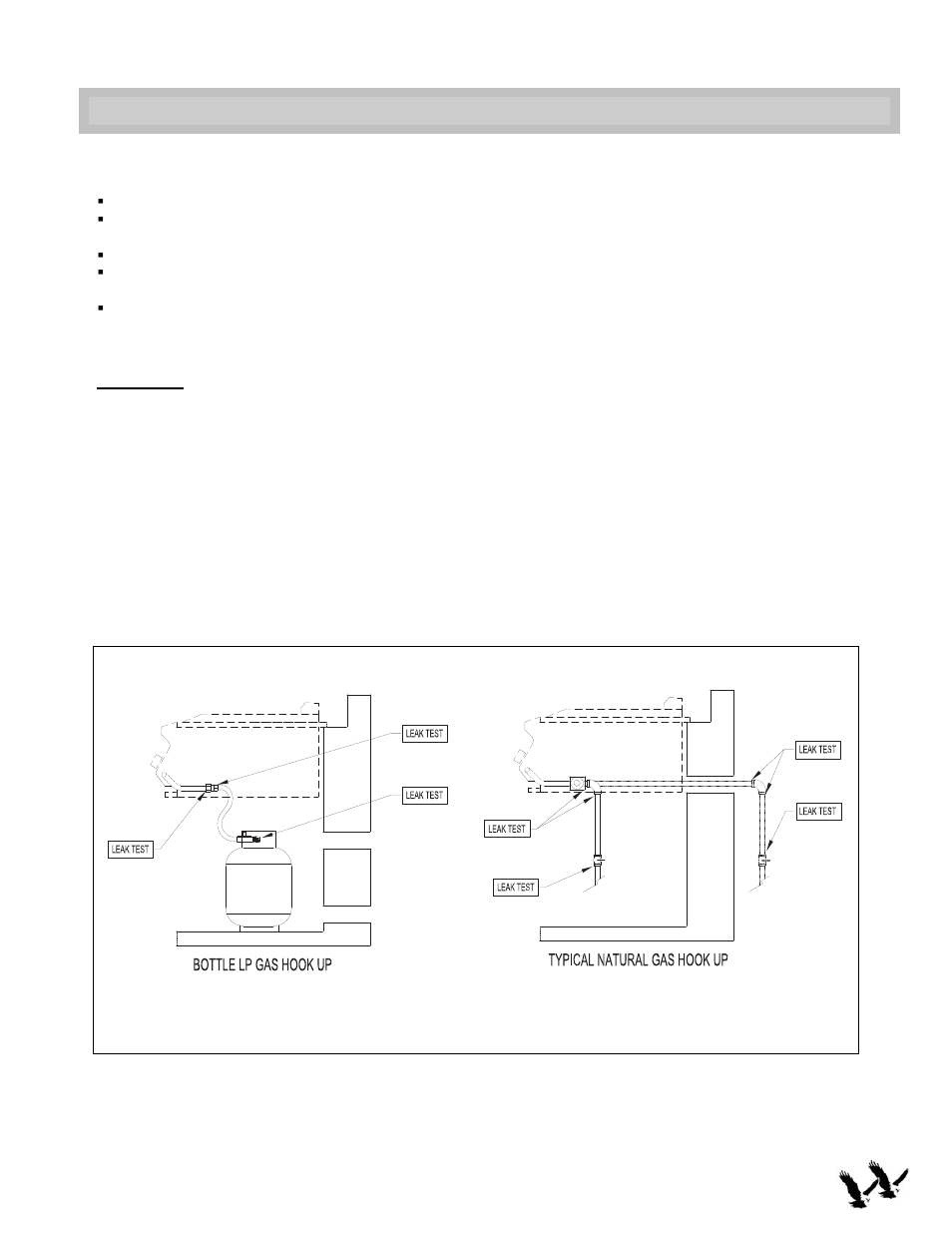 Leak test | Twin Eagles TEBC30-B User Manual | Page 12 / 19