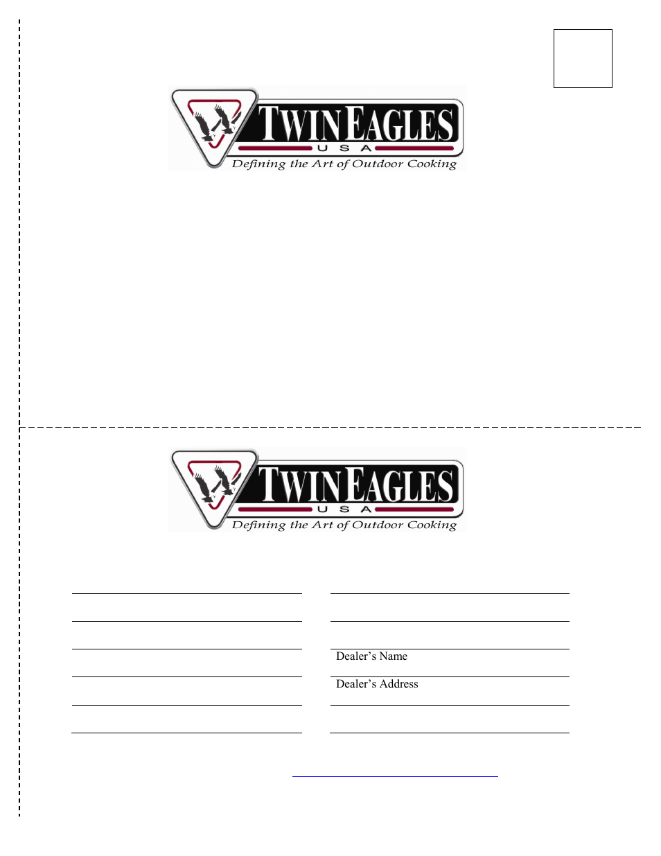 Warranty registration | Twin Eagles TEGH48 User Manual | Page 25 / 25