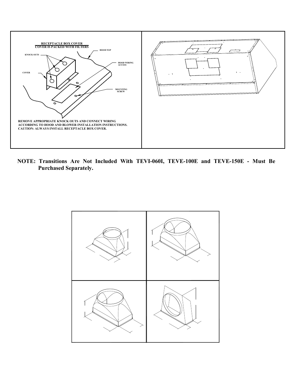 Fig - a, Fig - b | Twin Eagles TEVH60-B User Manual | Page 3 / 8