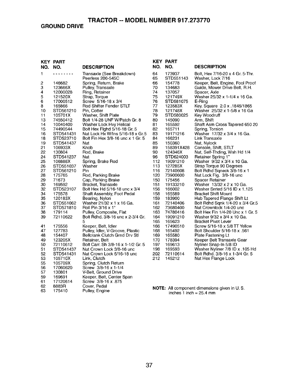 Craftsman 917.273770 User Manual | Page 37 / 56
