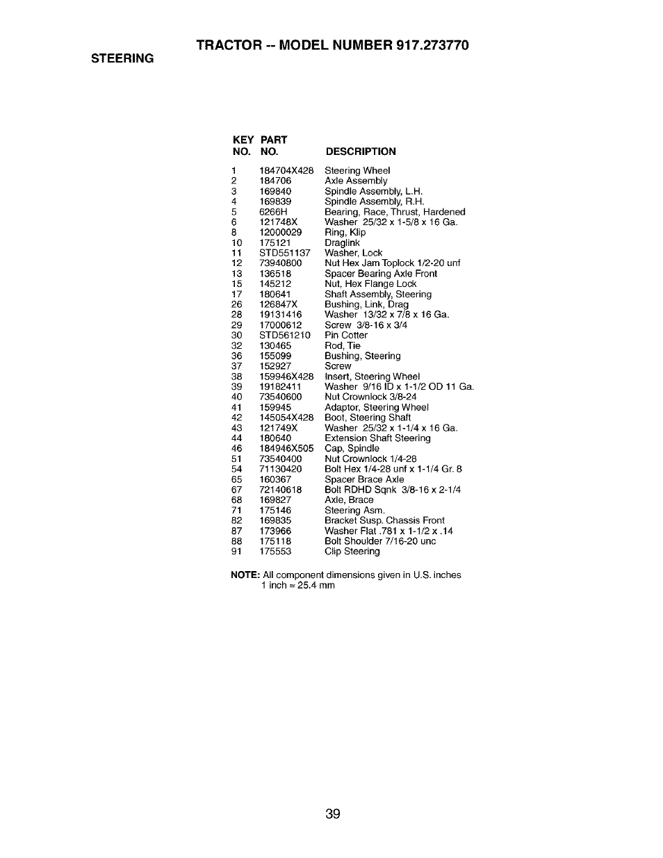 Craftsman 917.273770 User Manual | Page 39 / 56