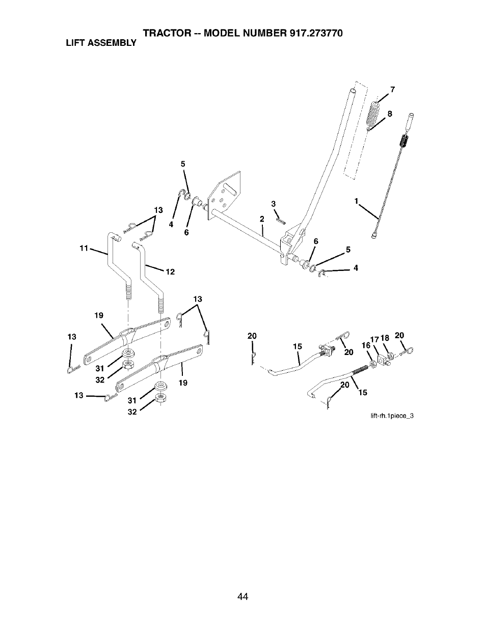Craftsman 917.273770 User Manual | Page 44 / 56