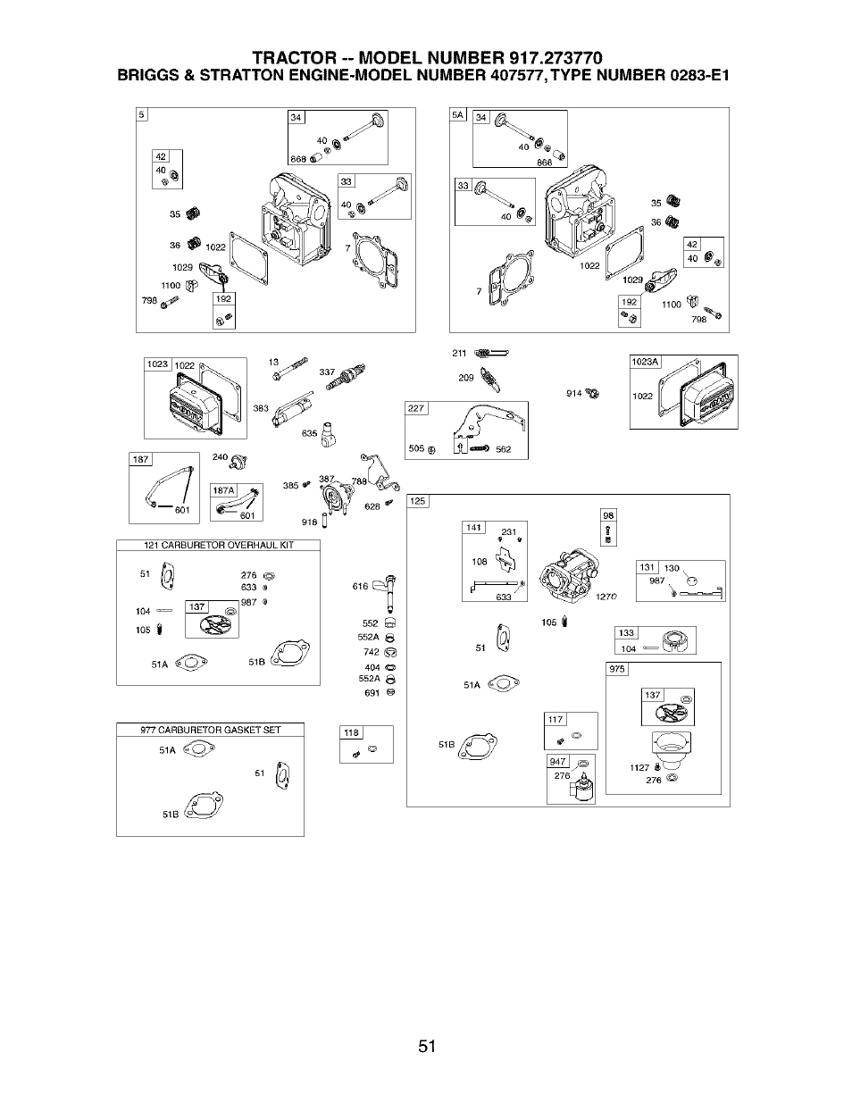 Craftsman 917.273770 User Manual | Page 51 / 56