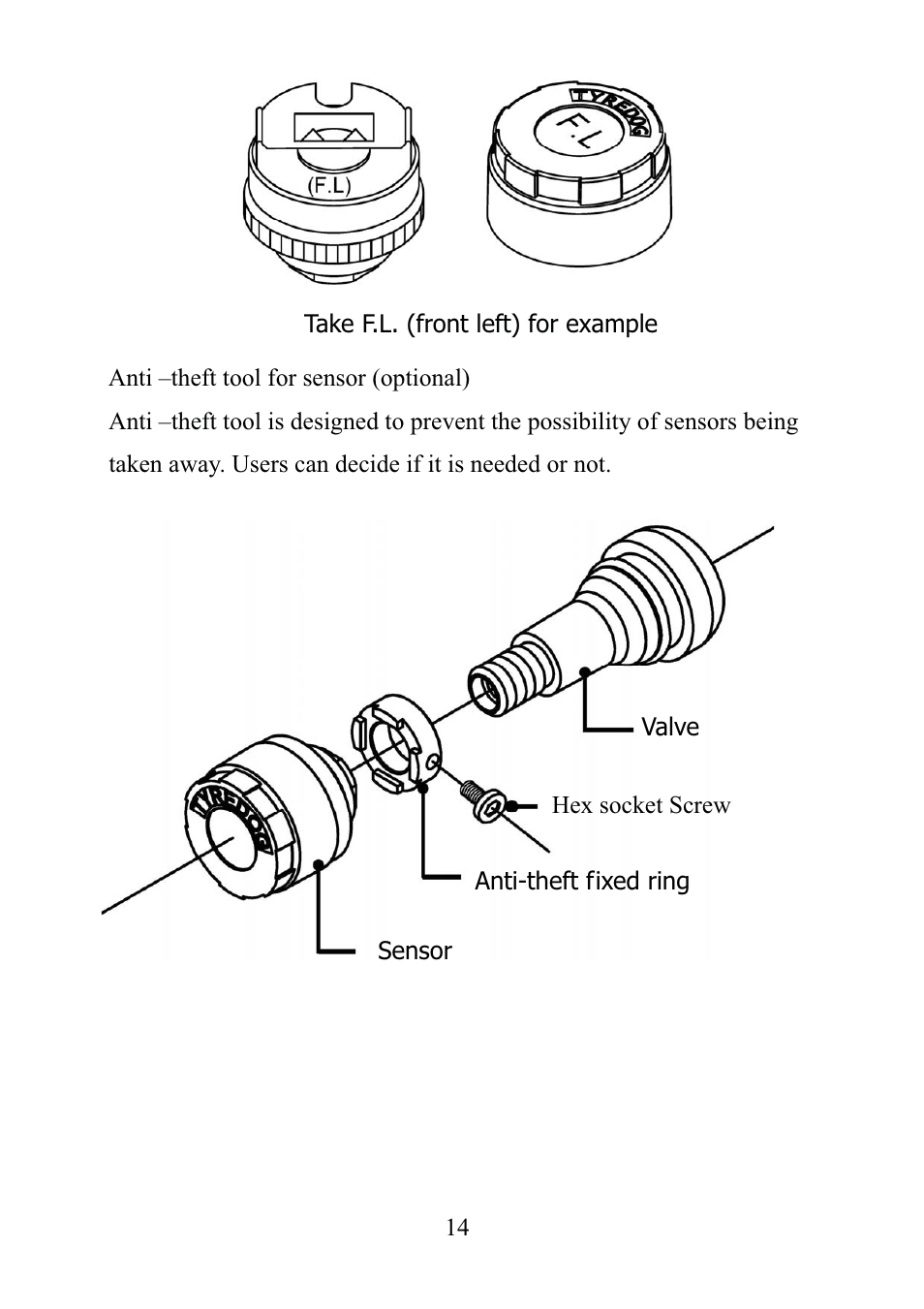 TYREDOG TD-4000A-X User Manual | Page 14 / 33