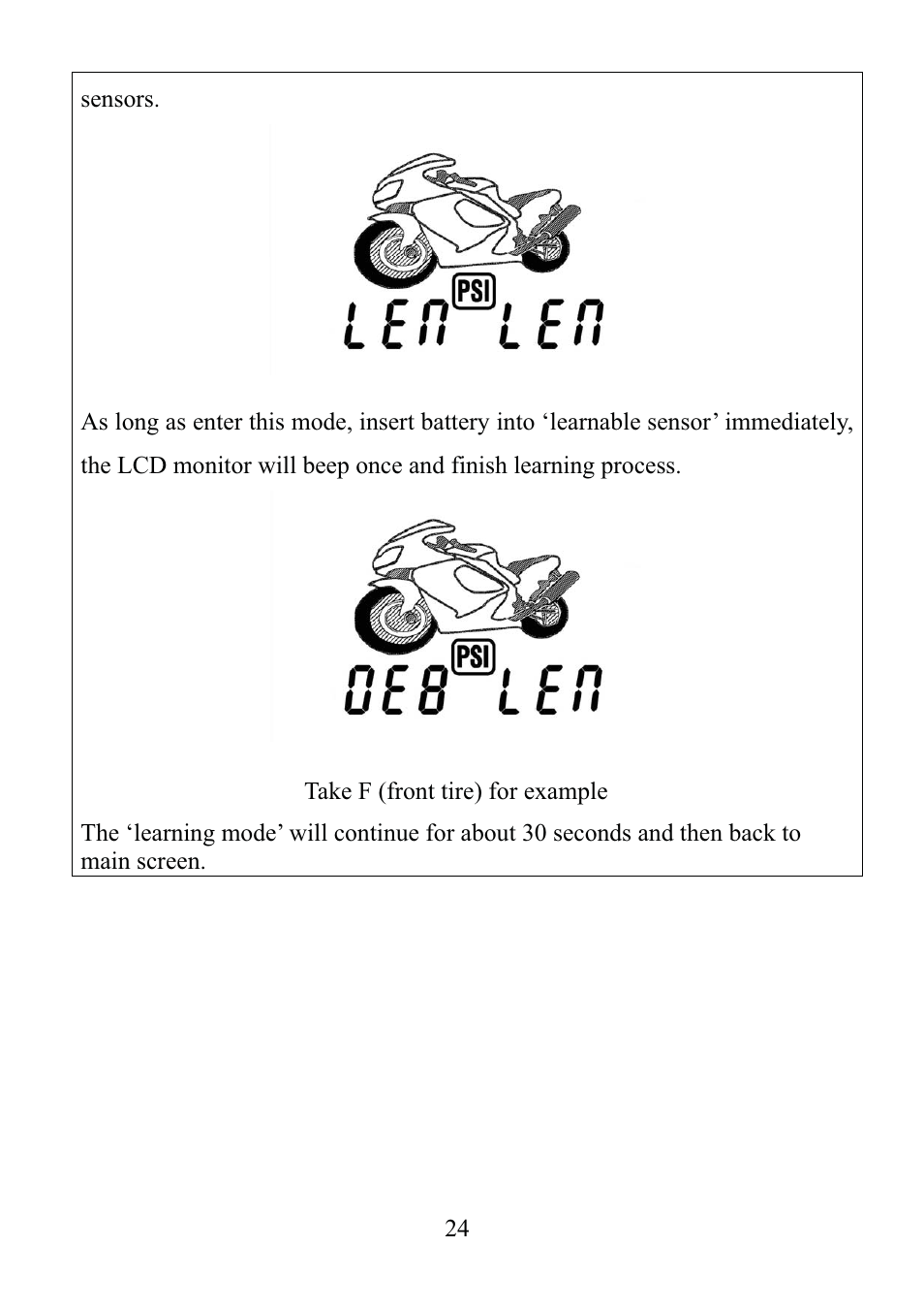 TYREDOG TD-4000A-X User Manual | Page 24 / 33