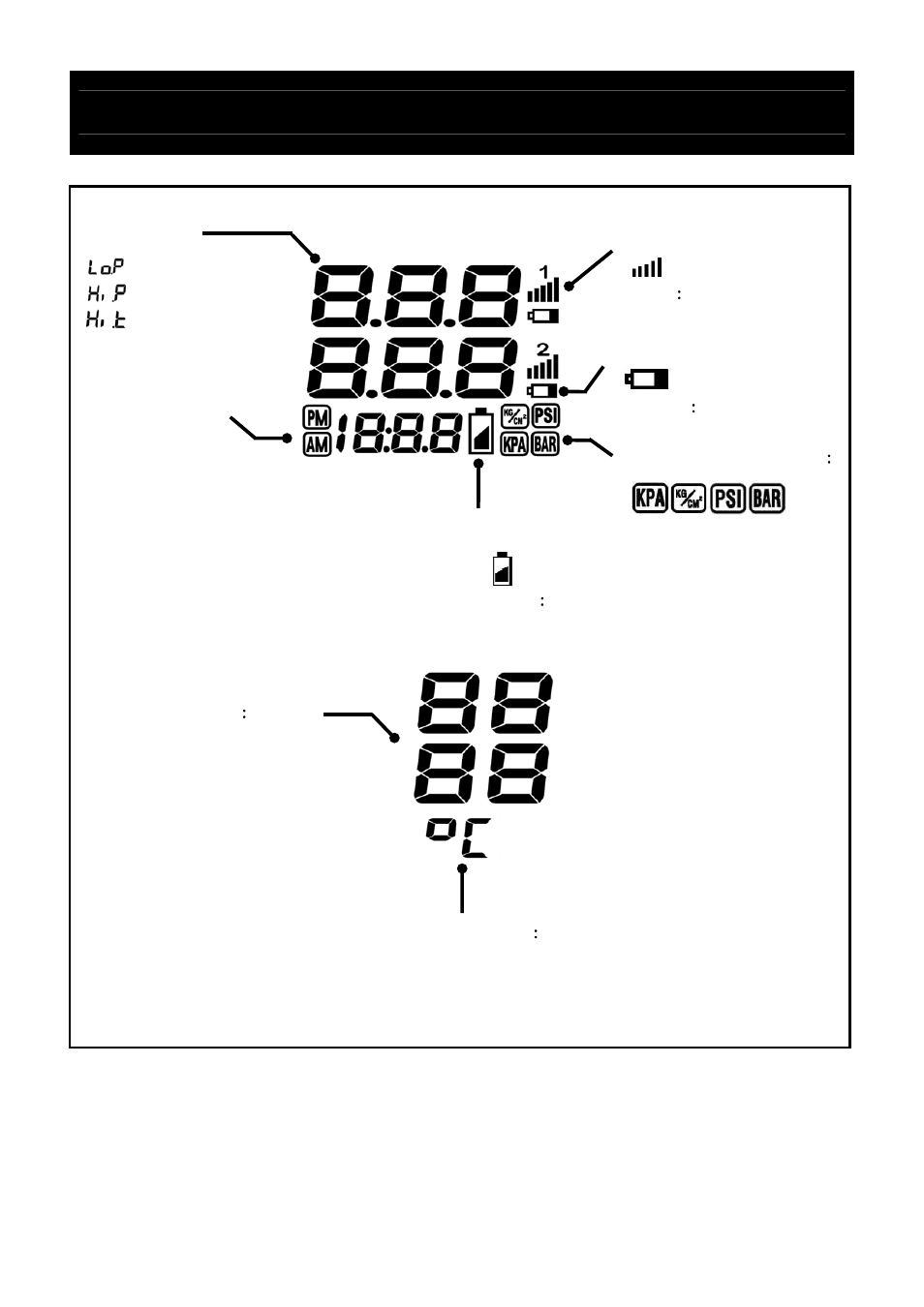 Graphic user interface and contents | TYREDOG TD-4100A-X User Manual | Page 9 / 44