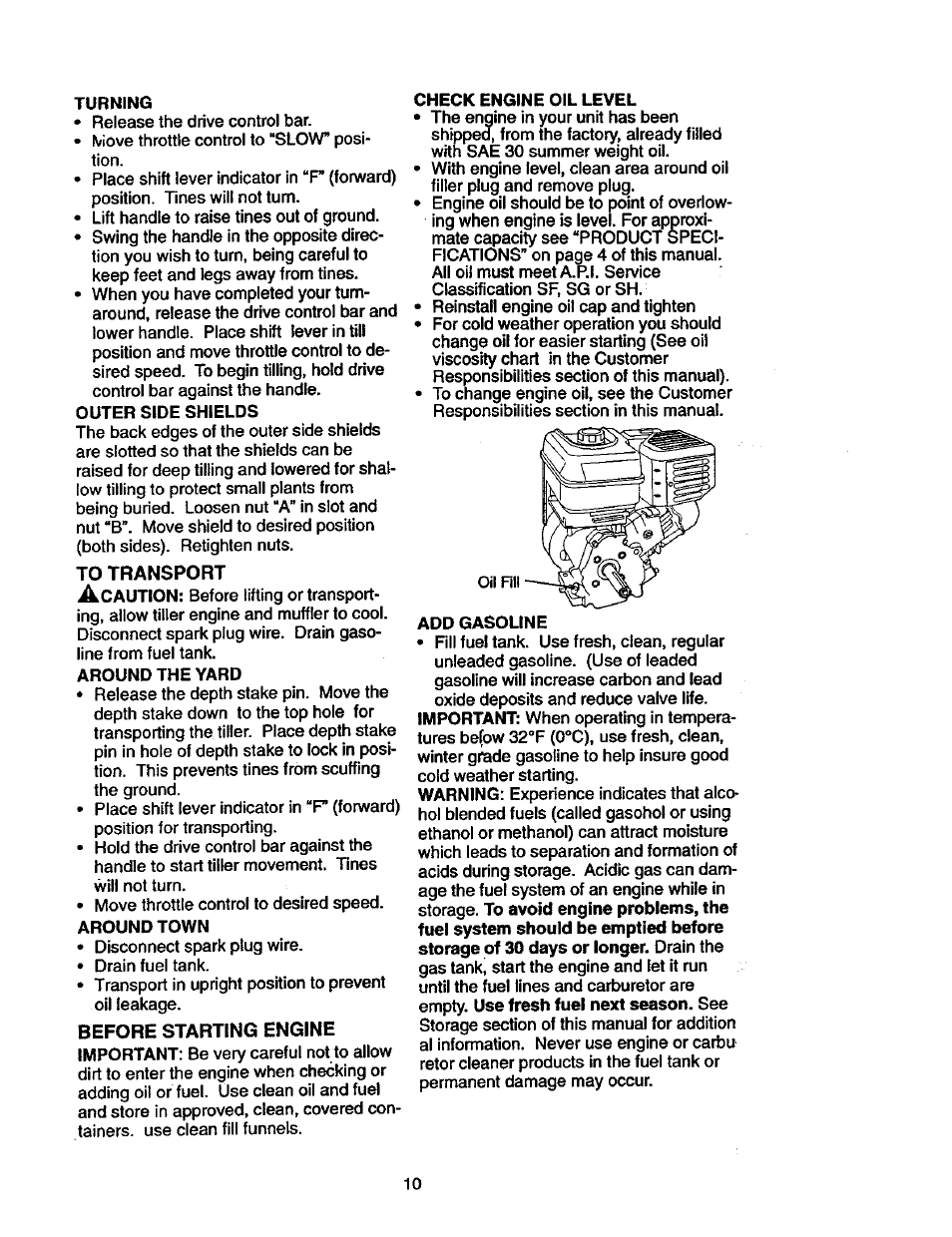 Craftsman 917.293310 User Manual | Page 10 / 36