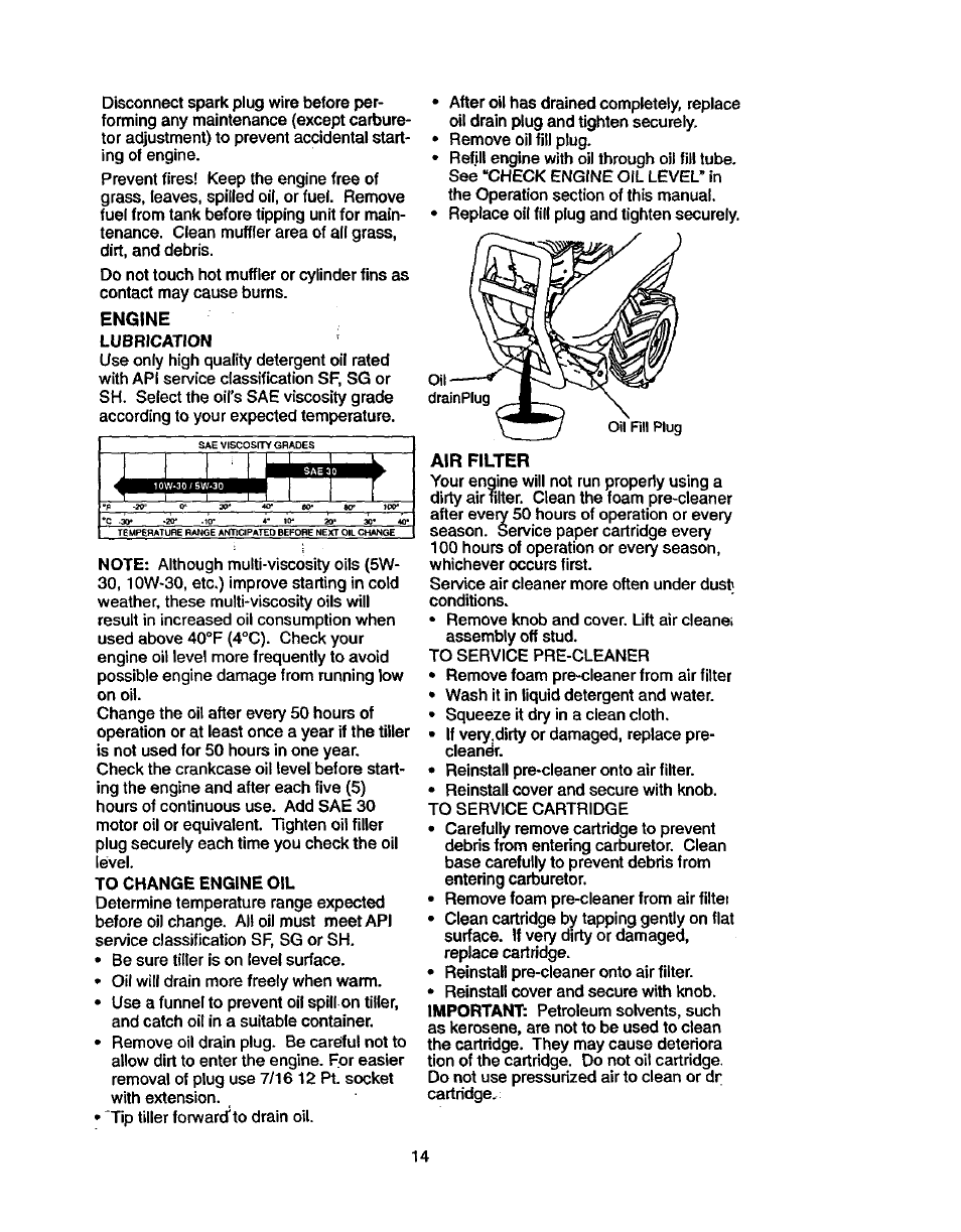 Craftsman 917.293310 User Manual | Page 14 / 36