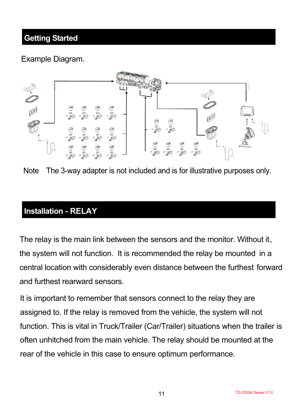 TYREDOG TD-2300A-X10 User Manual | Page 13 / 56