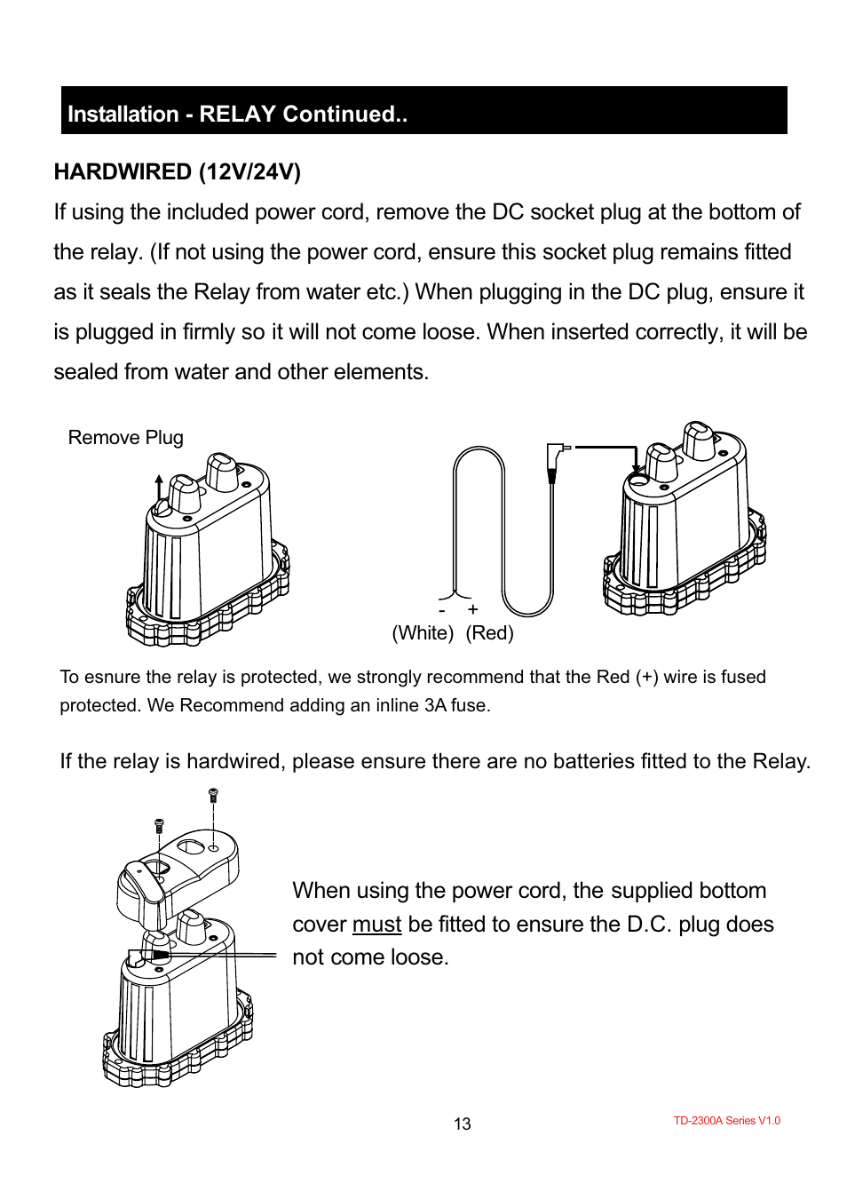 TYREDOG TD-2300A-X10 User Manual | Page 15 / 56